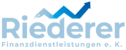 Logo, Riederer Finanzdienstleistungen,Unternehmenslogo